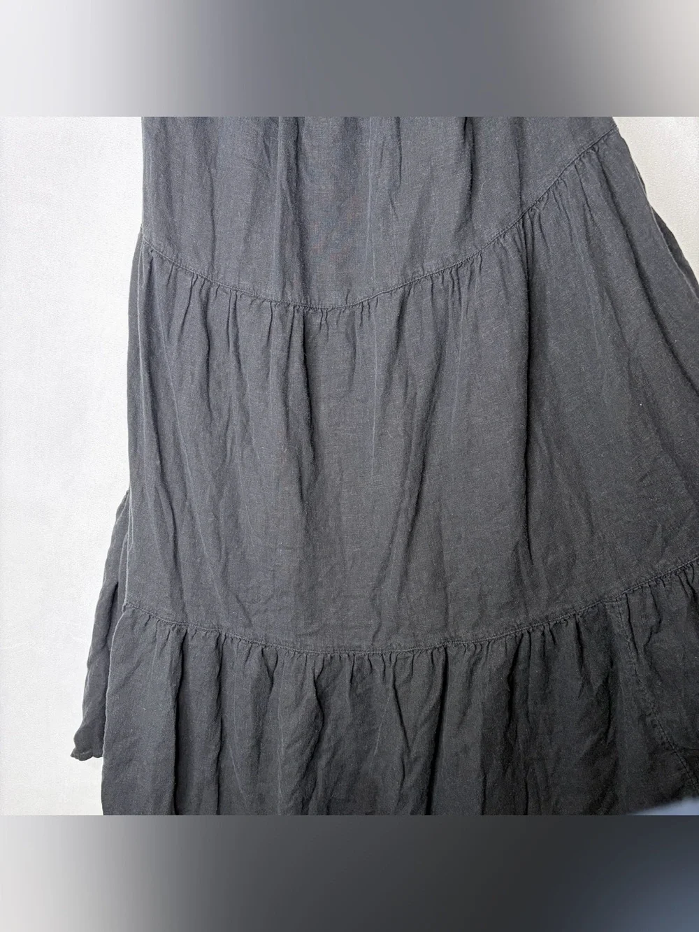 Abercrombie & Fitch Black Cut Out Maxi Dress